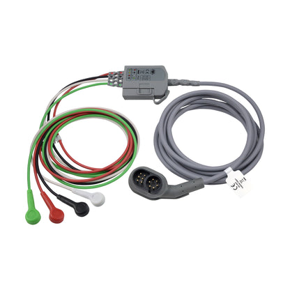 Caretech-ZOLL® X Series®, Propaq® MD Trunk Cable w/4-Wire Limb-Lead ECG Cable by Caretech®-MedTech-1