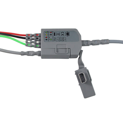 Caretech-ZOLL® X Series®, Propaq® MD Trunk Cable w/4-Wire Limb-Lead ECG Cable by Caretech®-MedTech-2