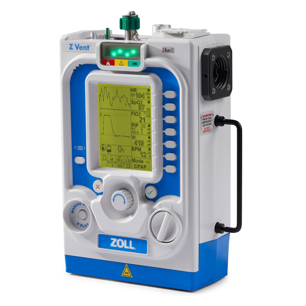  ZOLL-ZOLL Z Vent® Transport Ventilator, Recertified-MedTech-2