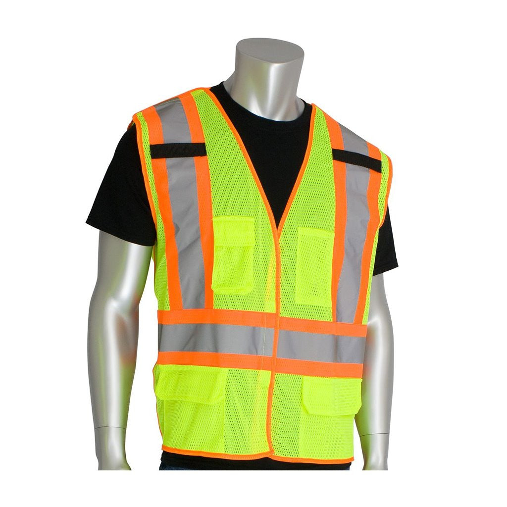 MedTech-X-Back Breakaway Mesh Safety Vest-MedTech-3